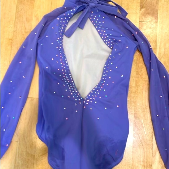 Purple Balera Leo lyrical costume